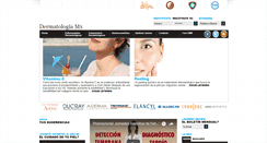 Desktop Screenshot of dermatologiamx.com